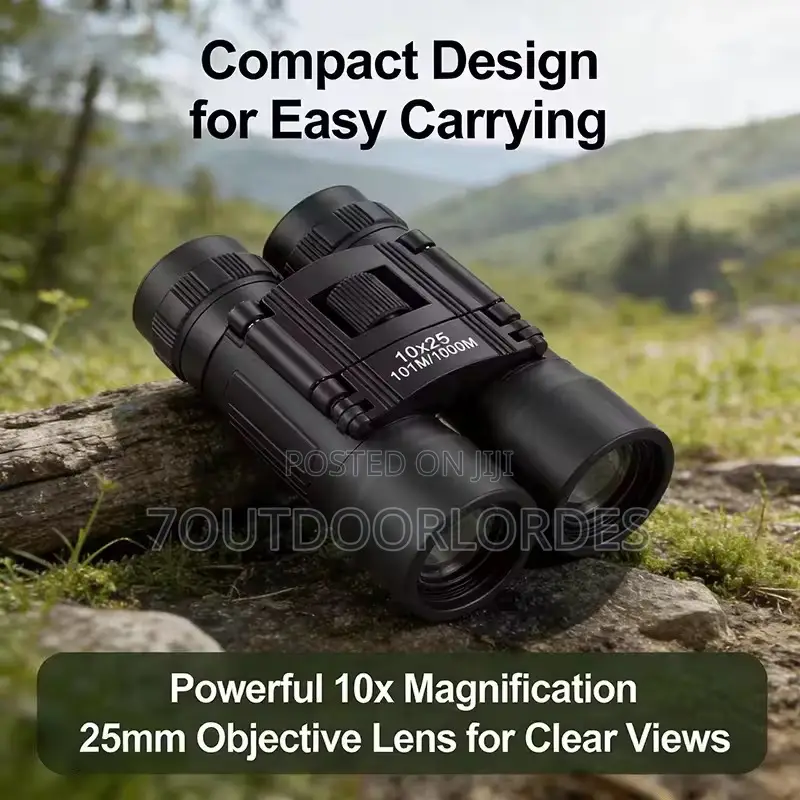 10x25 Compact Binoculars