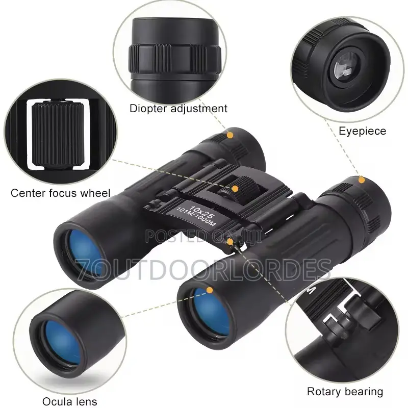 10x25 Compact Binoculars