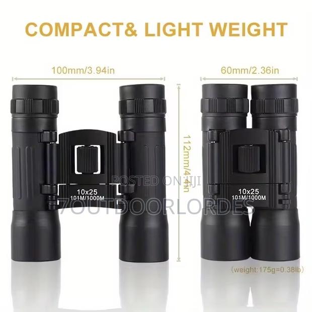 10x25 Compact Binoculars - thumbnail 8