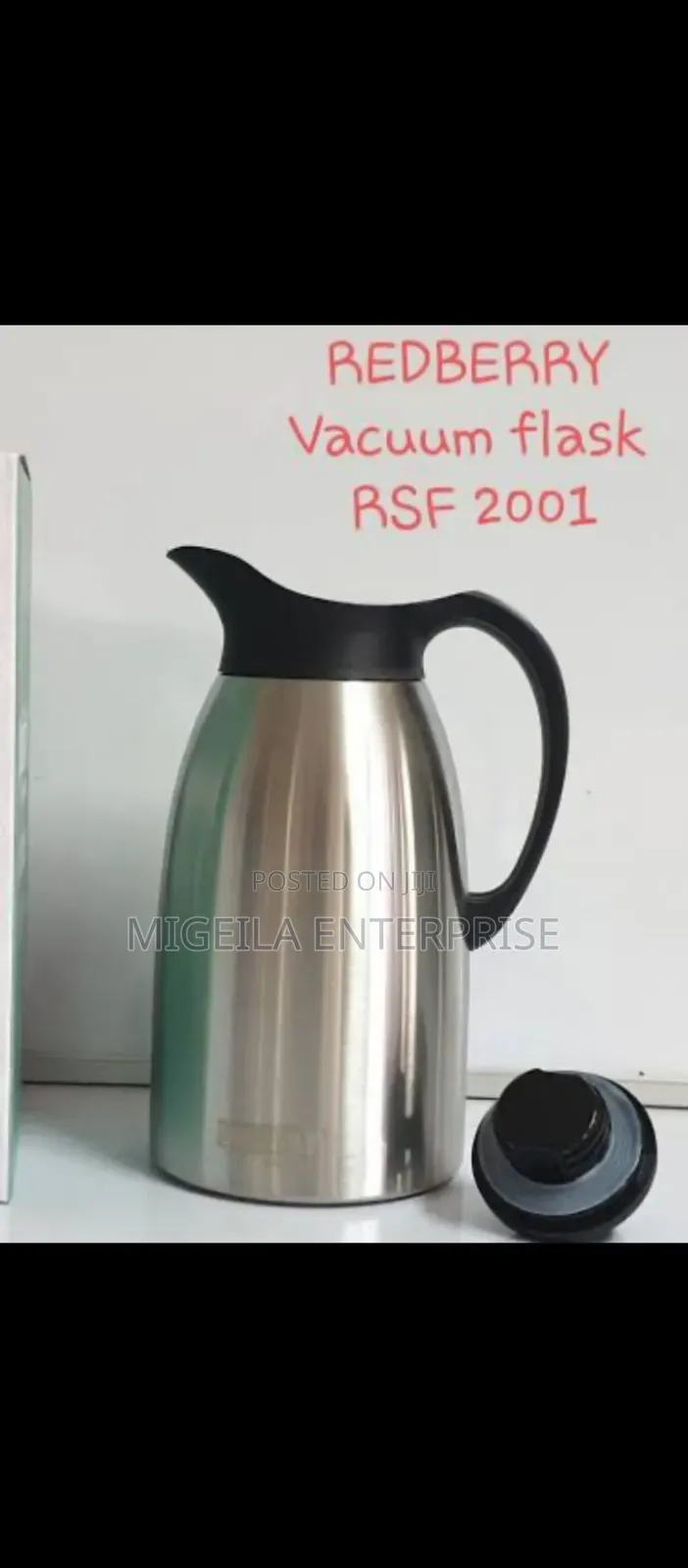 Unbreakable Flask Red Berry 2l