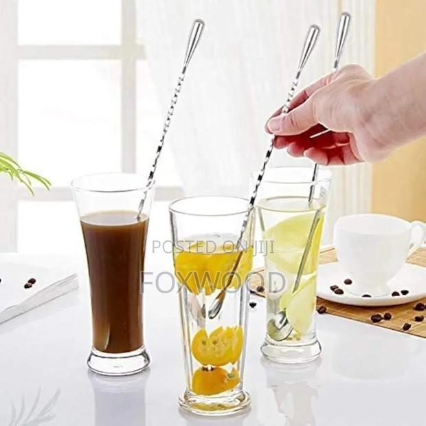 Stainless Steel Cocktail Bar Spoon 30cm - thumbnail 3