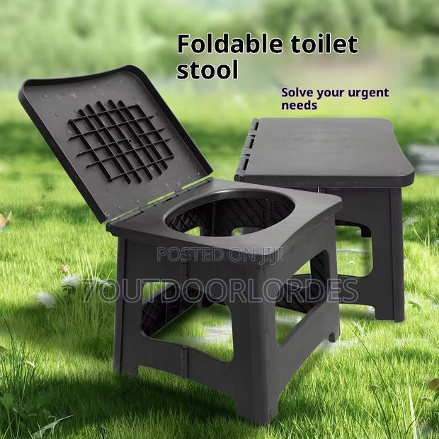 Foldable Portable Camping Toilet Stool
