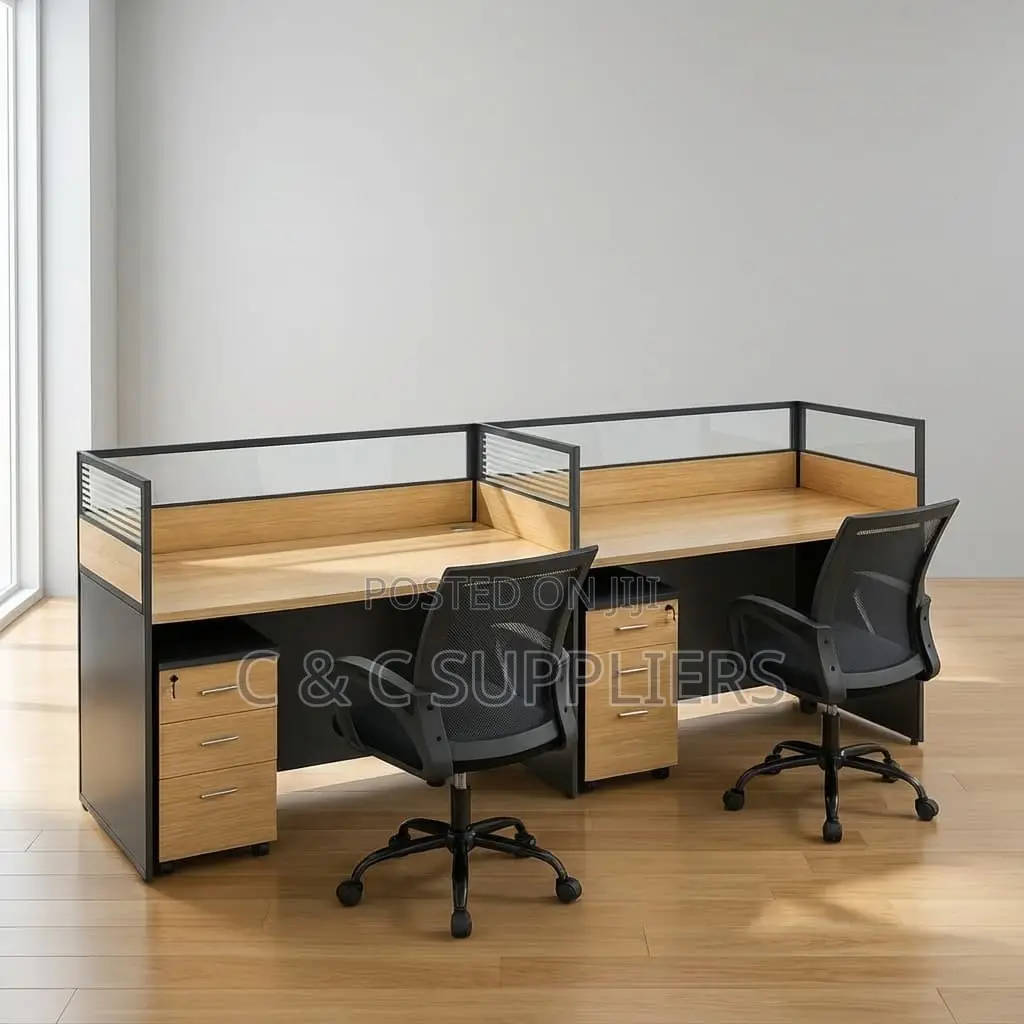 Office Workstation; Straight 2 Persons Office Work Desk