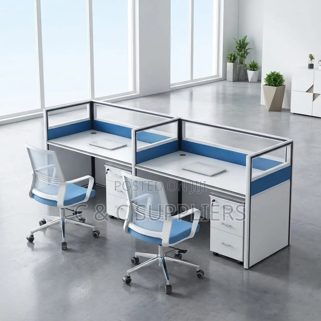 Office Workstation; Straight 2 Persons Office Work Desk
