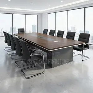 Boardroom Table; 12-14 Seater Executive Boardroom Table