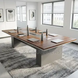 Boardroom Table; 12-14 Seater Executive Boardroom Table