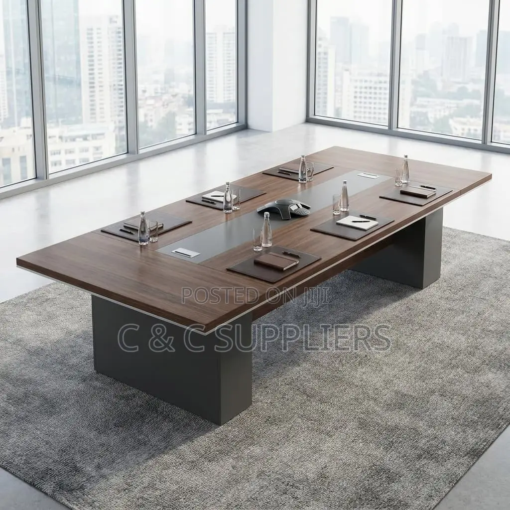 Boardroom Table; 12-14 Seater Executive Boardroom Table