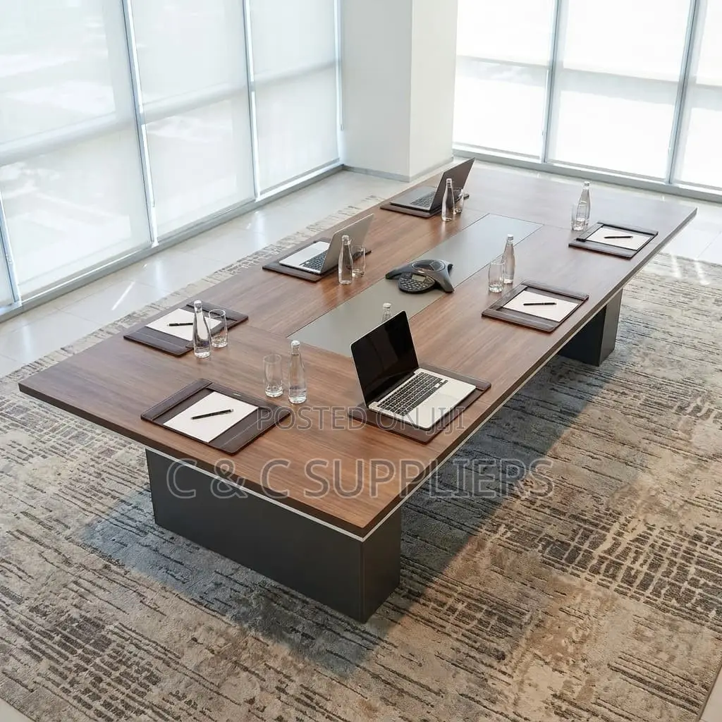 Boardroom Table; 12-14 Seater Executive Boardroom Table