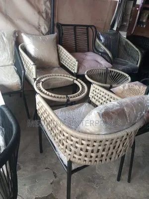 Upholstered Mellitus Two Seater Balcony Set