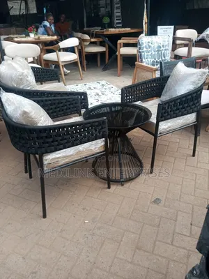 Tropitane Metallic Handwoven 2-Seater Balcony Set