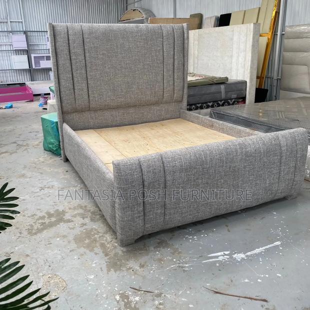 Quality Fabric Modern Chester Bed ( 5 by 6)