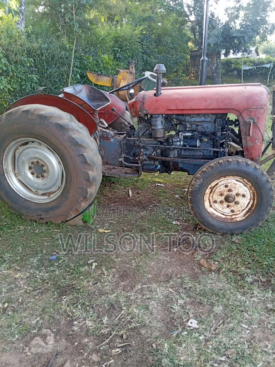 Tractor 35x Mf With Mill