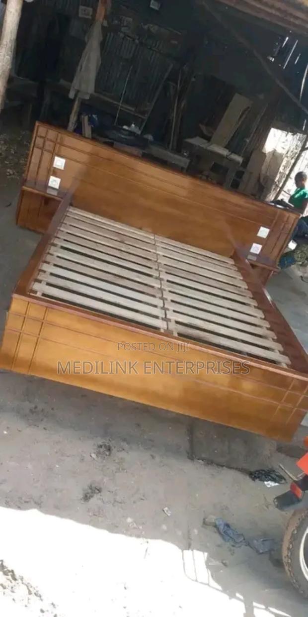 Haze Boxbeds 6*6 Mahogany Made - main view