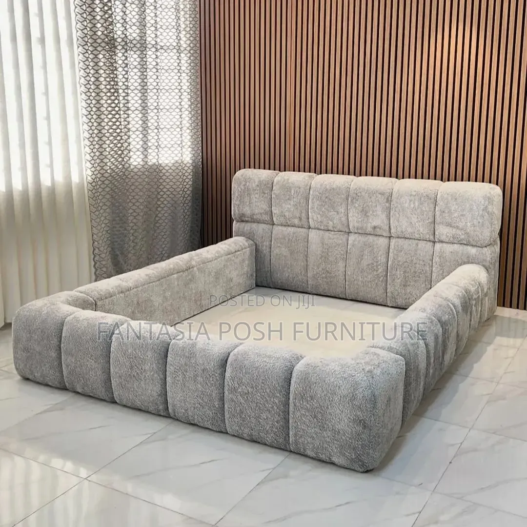 Grey 5 by 6 Bed (Bubble)
