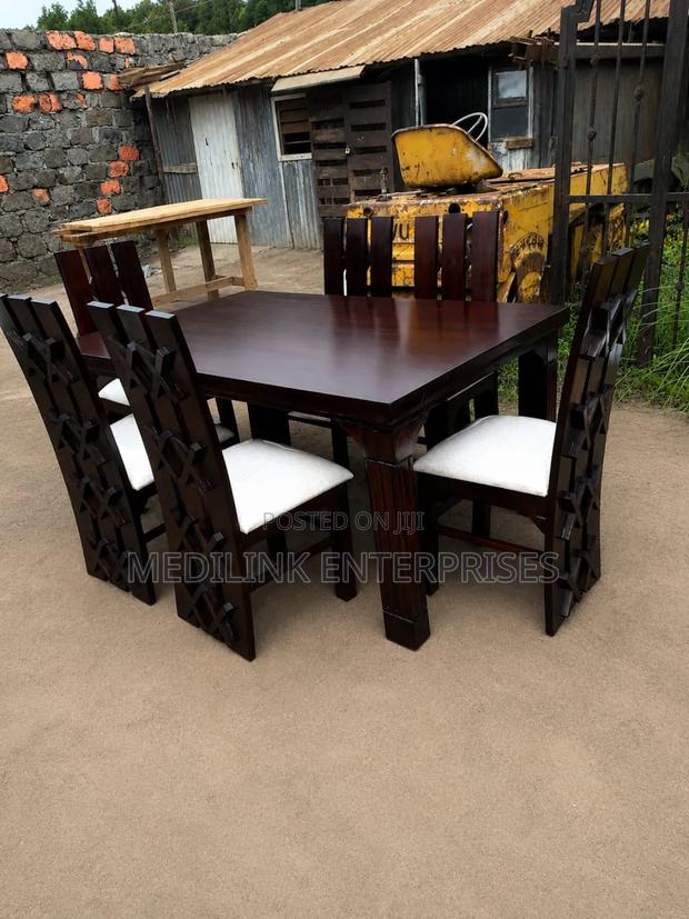 6-Seater Solid Creek Tropicana Dinning Table Set - main view
