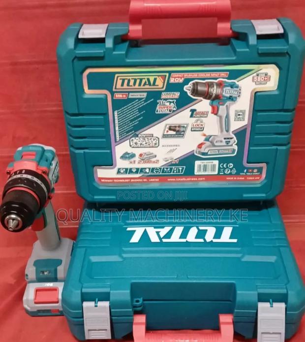 Fast Charging Total Brushless 20v Cordless Drill - main view