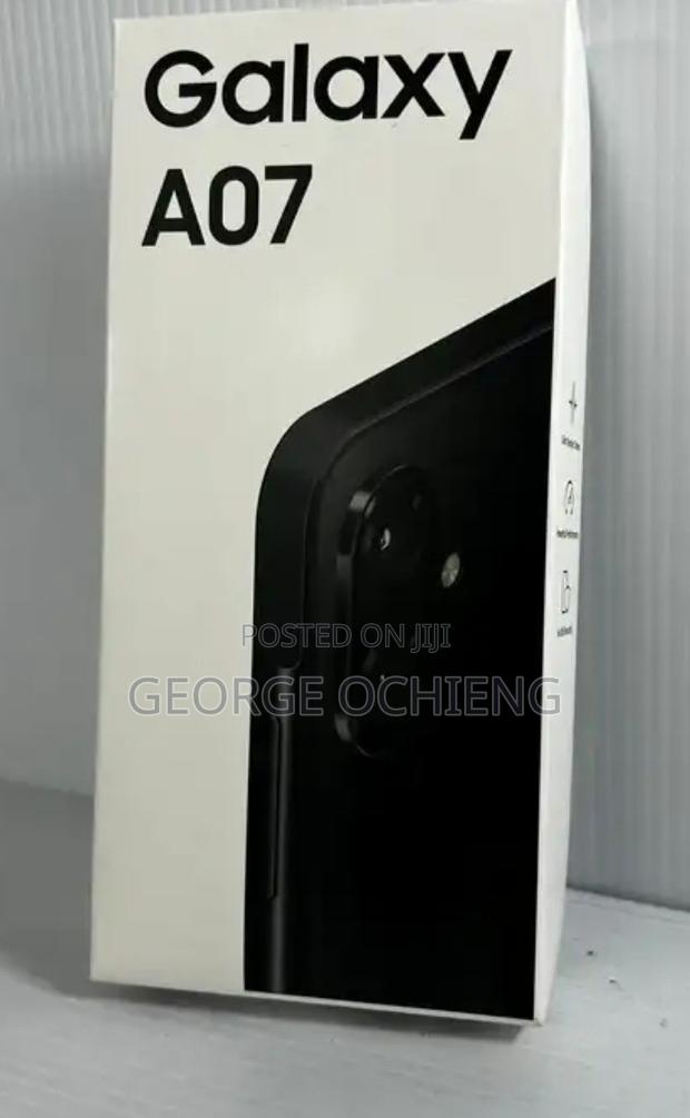 New Samsung Galaxy A07 128 GB Black - thumbnail 2