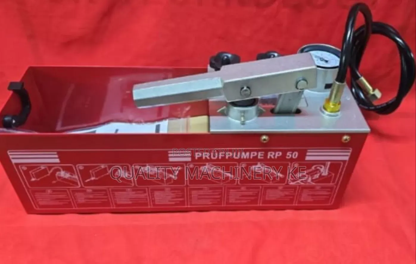 Effective Hand Pressure Tester/Pressure Test Pump