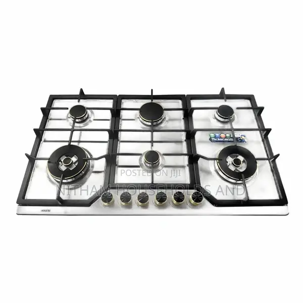 Bolesi Built in Gas Hob (6 Burner)