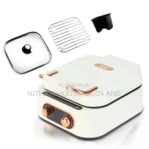 Raf R.5409 3-in-1 Electric Hot Pot BBQ Grill, Smokeless Cooker