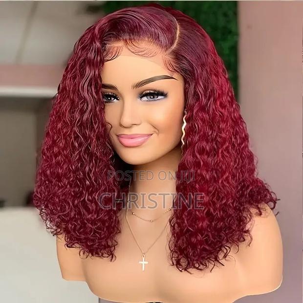 Burgundy Watercurl