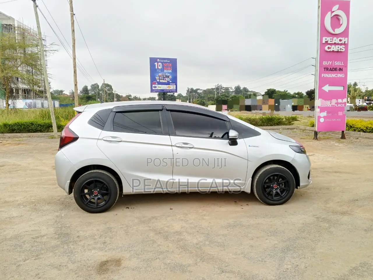 Honda Fit 2017 Gray