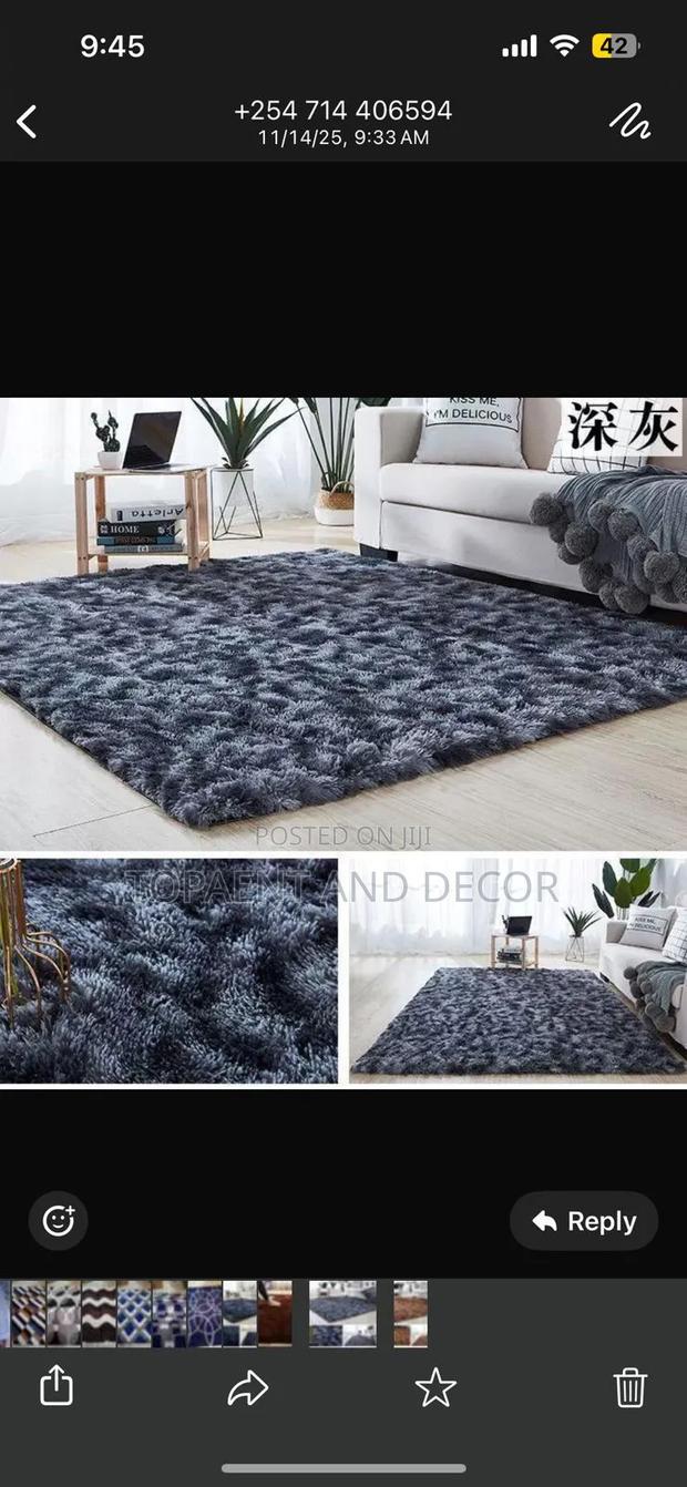 Affordable Fluffy Carpet 7by10