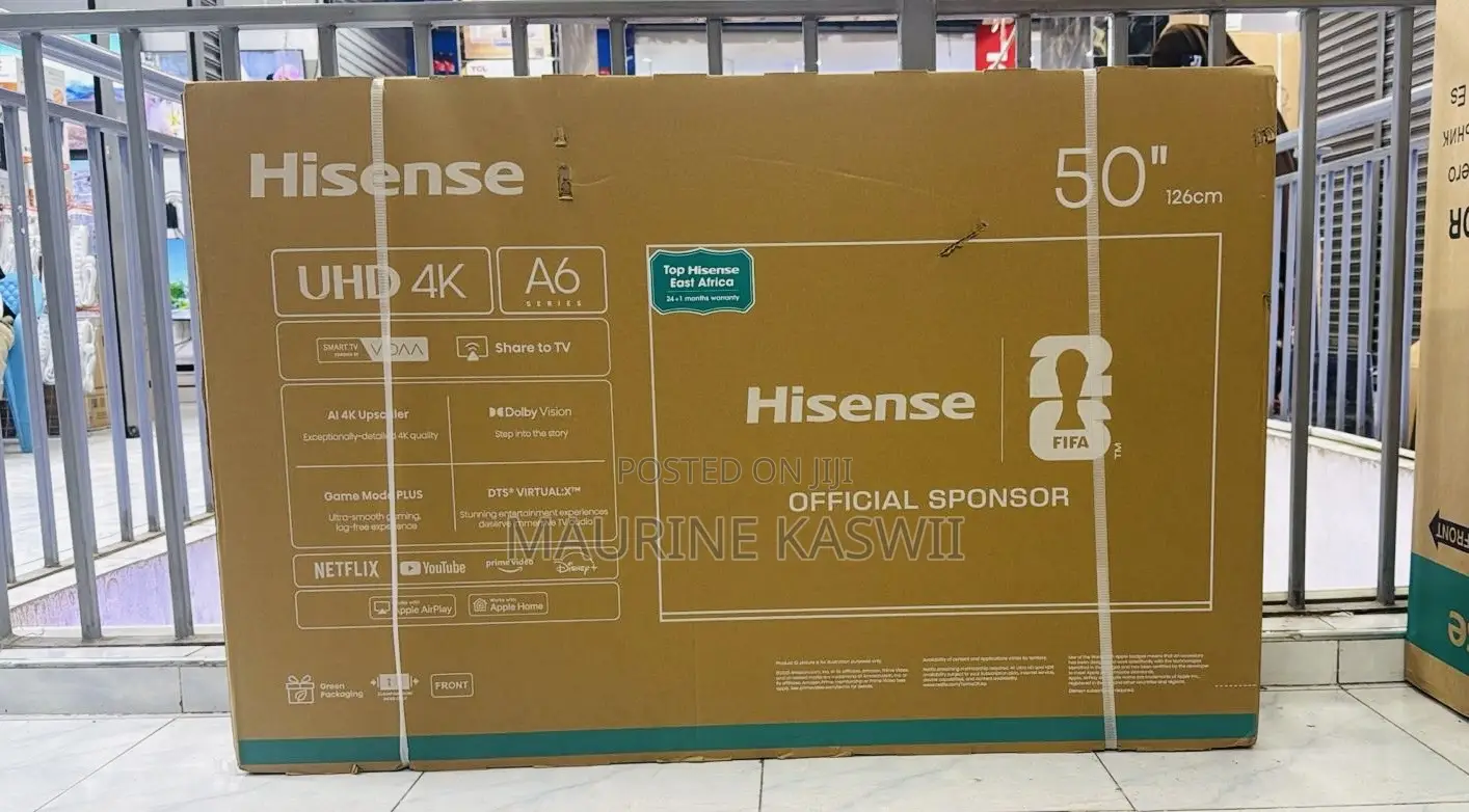 Hisense A6qken 50” Smart 