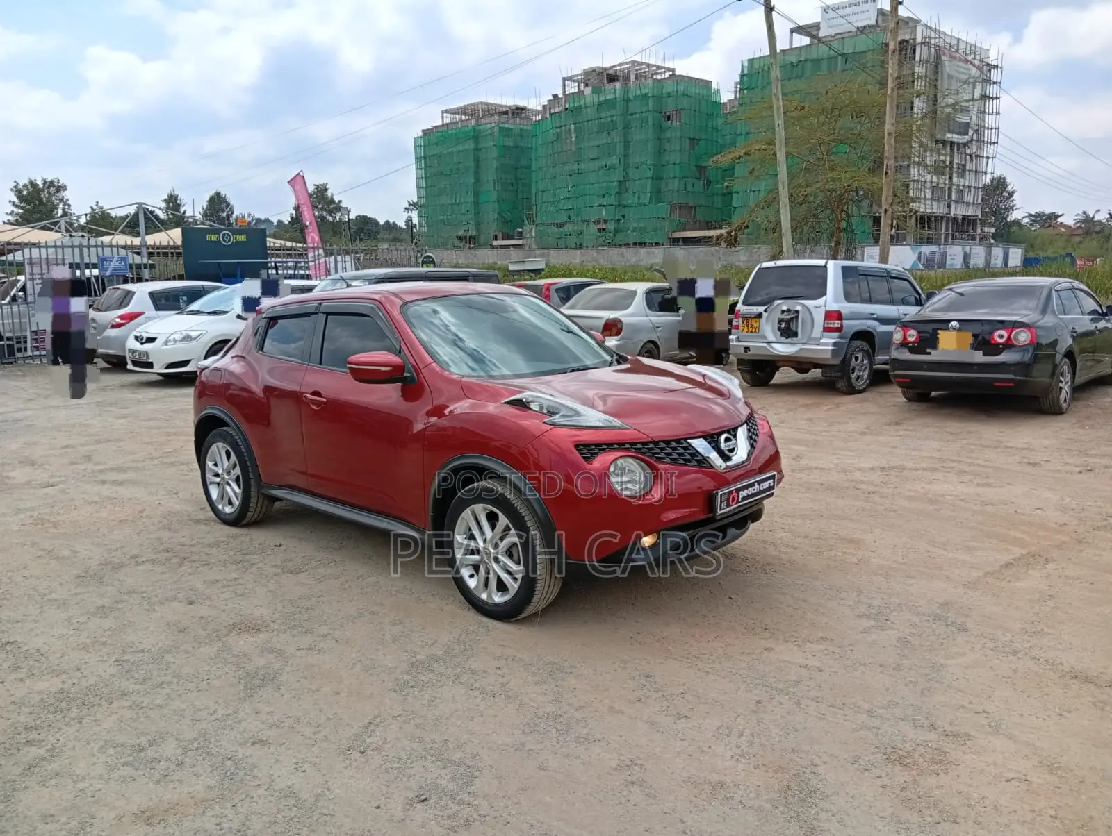 Nissan Juke 2016 Red