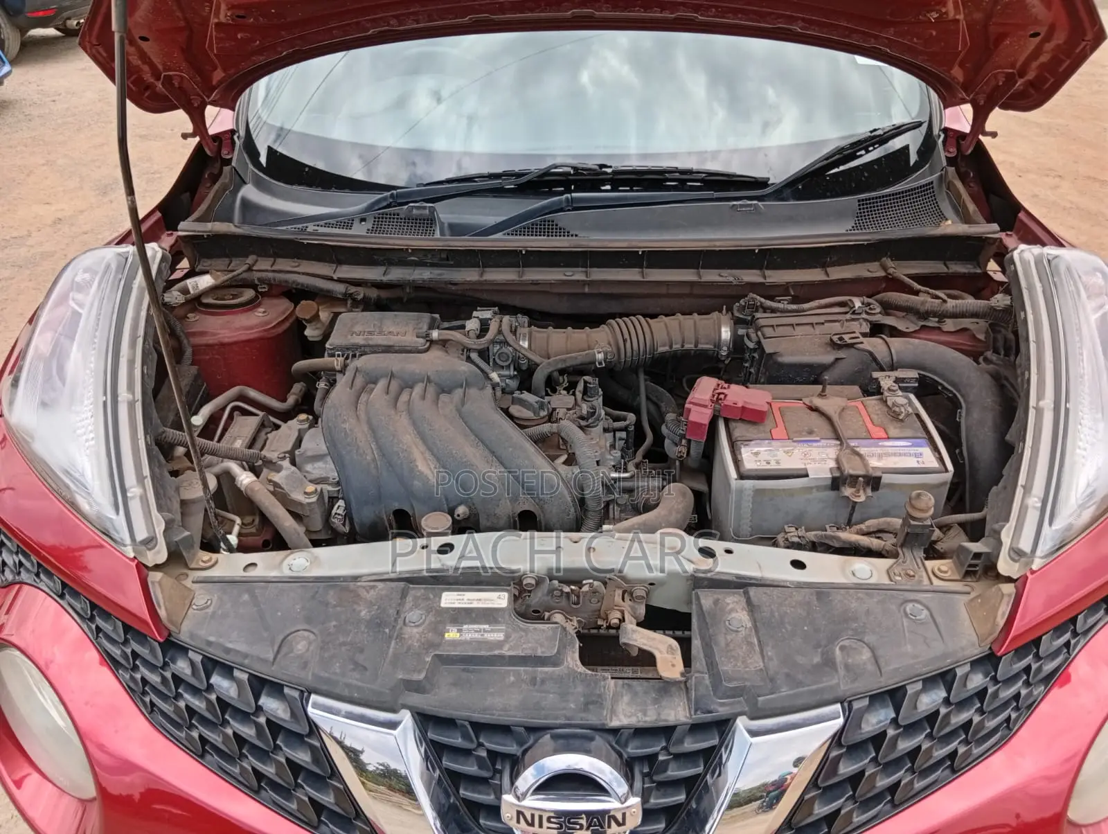 Nissan Juke 2016 Red