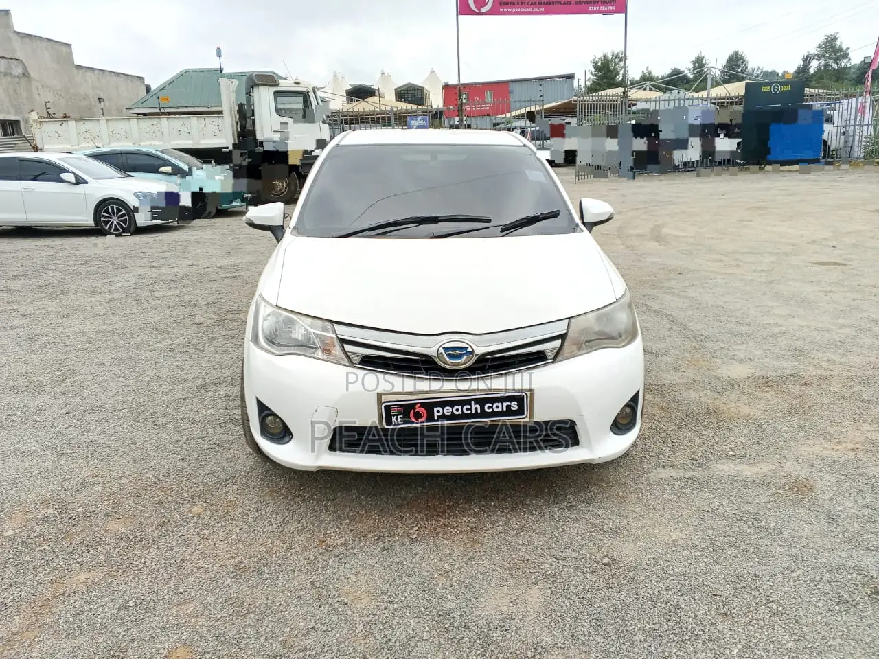 Toyota Axio 2014 White