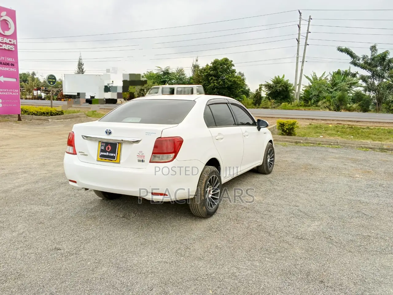 Toyota Axio 2014 White