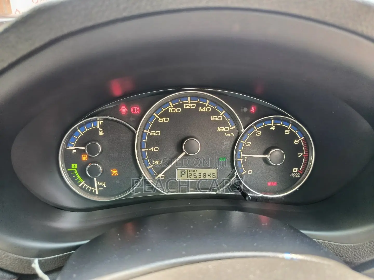 Subaru Exiga 2011 Black