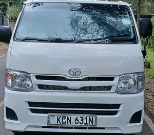 Toyota HiAce 2012 White