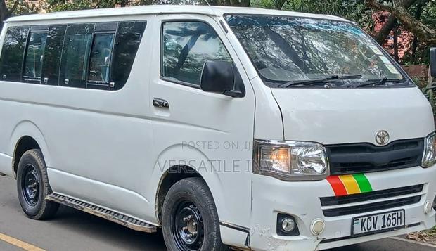 Toyota HiAce 2013 White - thumbnail 2