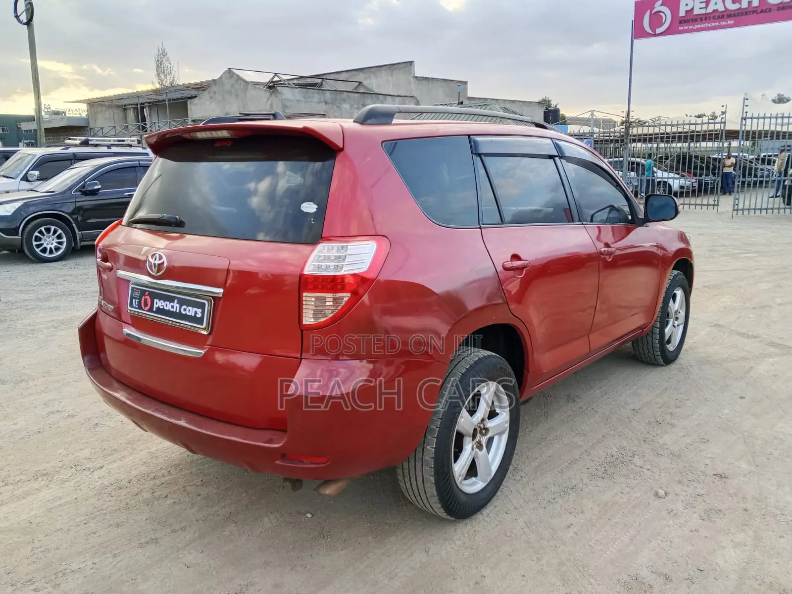 Toyota Vanguard 2008 Red