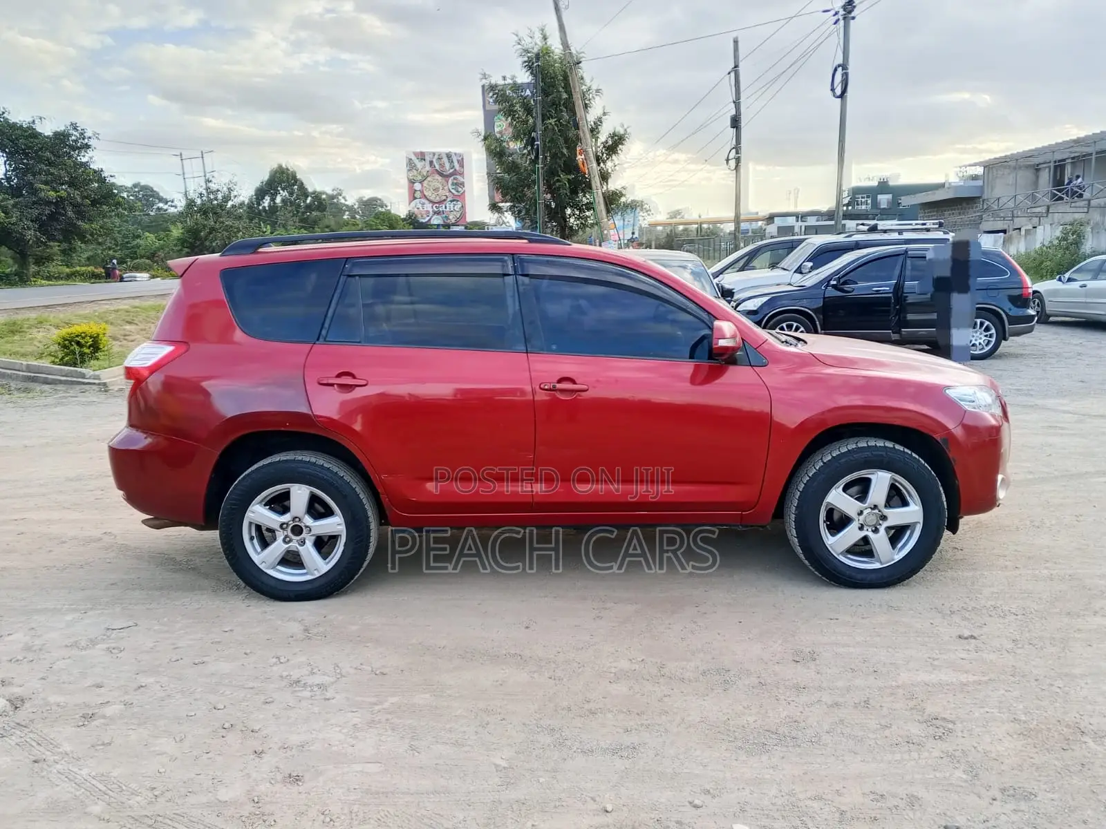 Toyota Vanguard 2008 Red