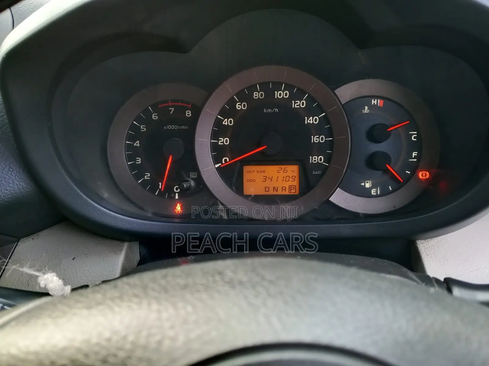 Toyota Vanguard 2008 Red