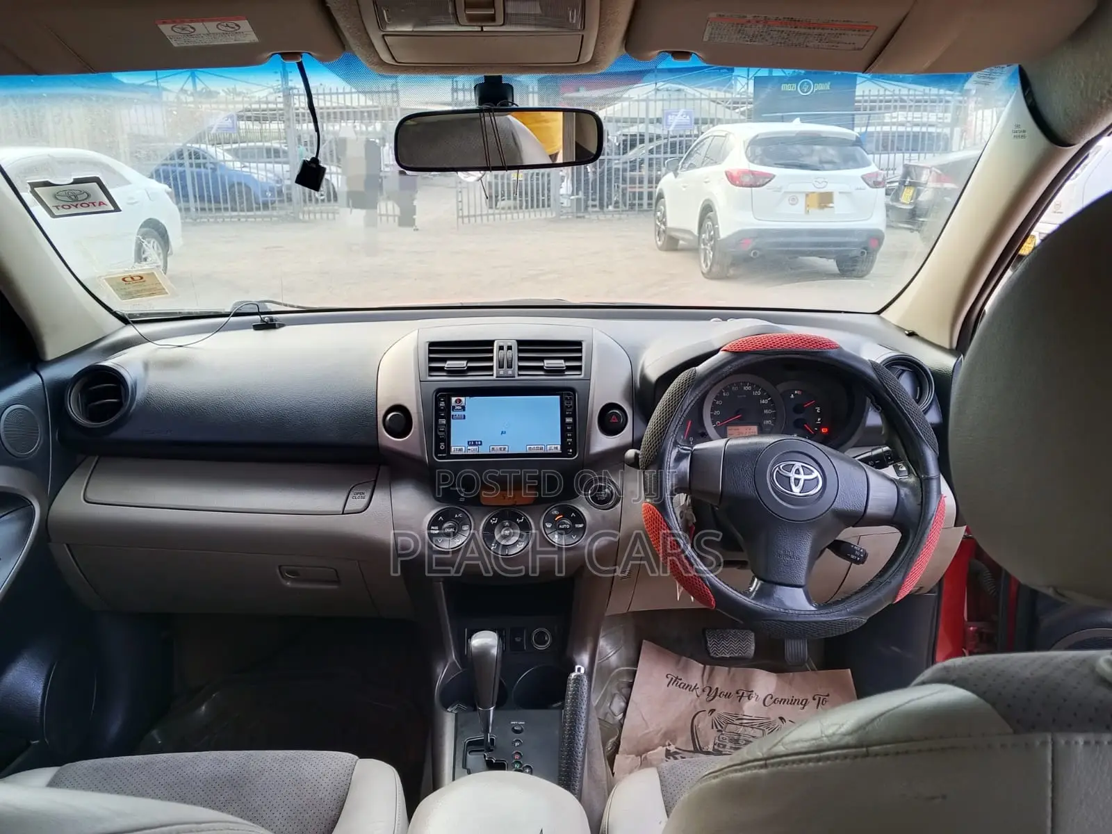 Toyota Vanguard 2008 Red