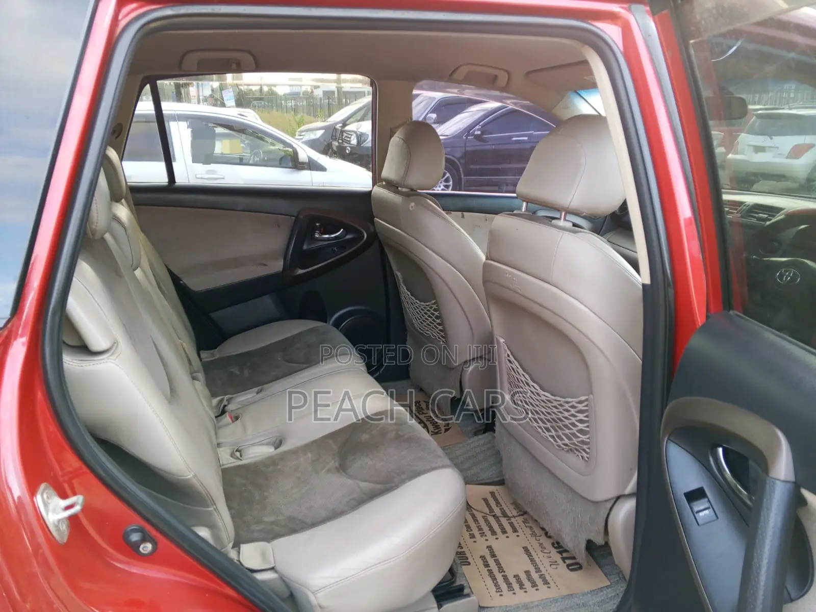 Toyota Vanguard 2008 Red