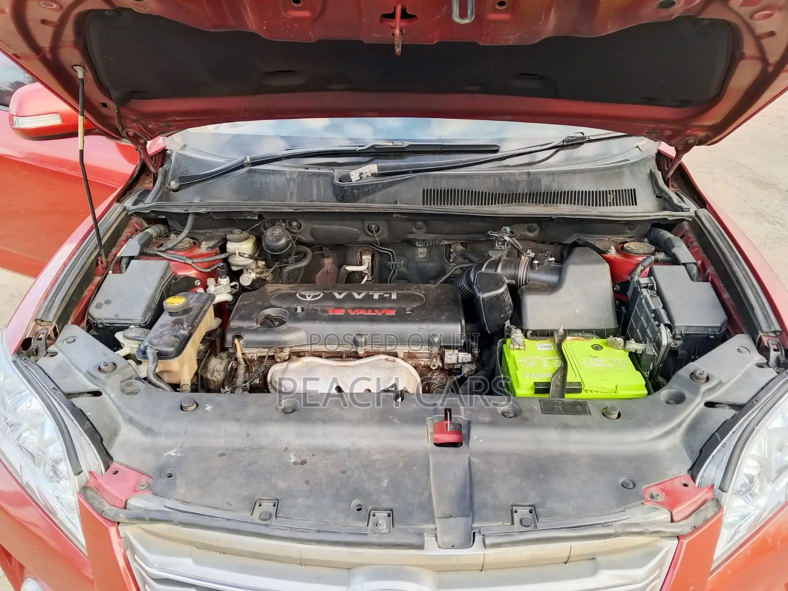 Toyota Vanguard 2008 Red