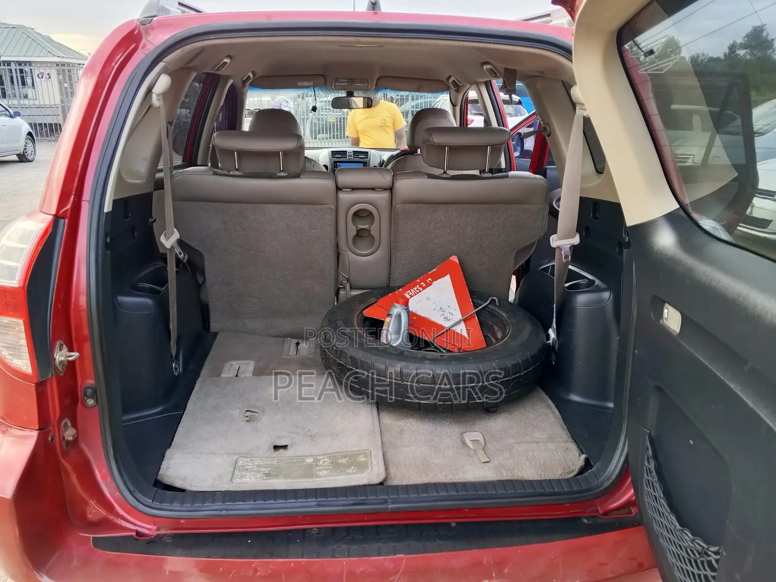 Toyota Vanguard 2008 Red