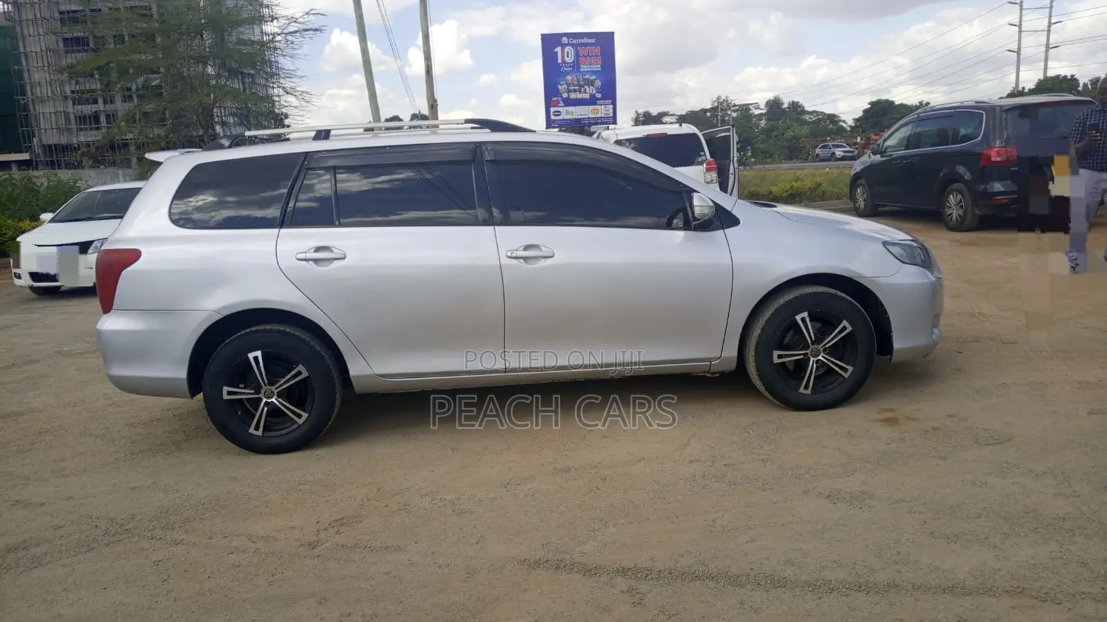 Toyota Corolla Fielder 2008 Silver
