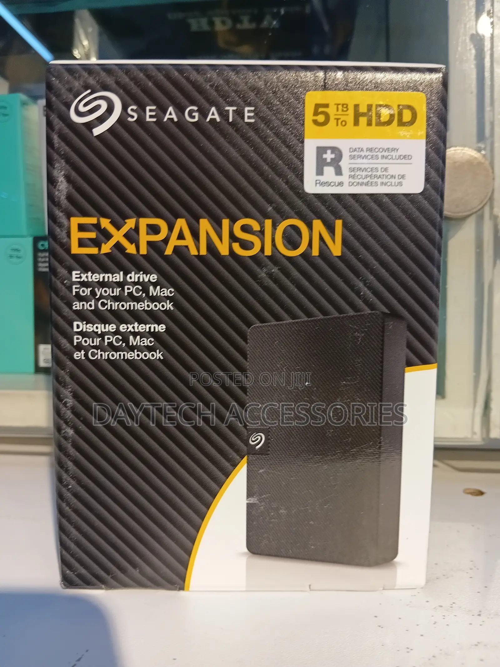 The Seagate Expansion 5tb Portable Drive - Black