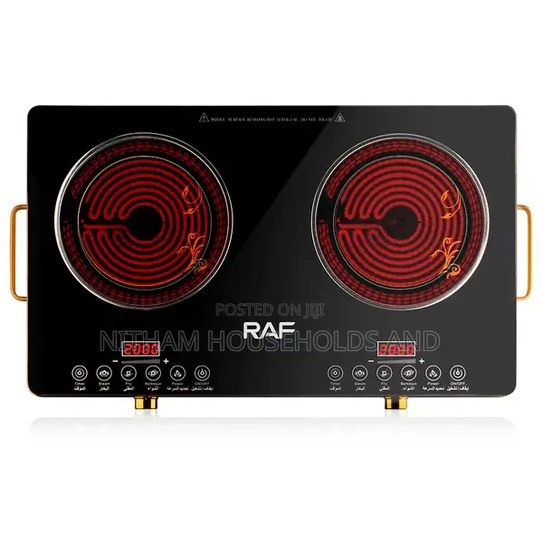 Raf R.8088 2-Burner Infrared Cooker