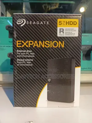 Seagate Expansion 5tb External HDD - Usb 3.0 for Windows and Mac.