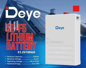 Deye Lithium Ion Top Quality 5.12v - 100ah Battery 8000 Cycle