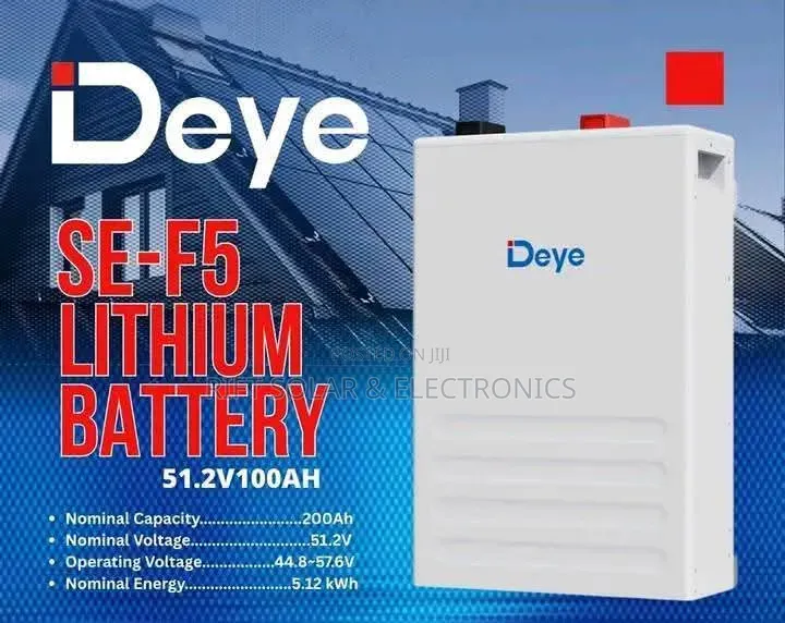 Deye Lithium Ion Top Quality 5.12v - 100ah Battery 8000 Cycle