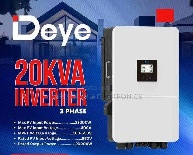 20kva - 48v (3 Phase) Deye Hybrid Solar Inverter 20,000 Watts