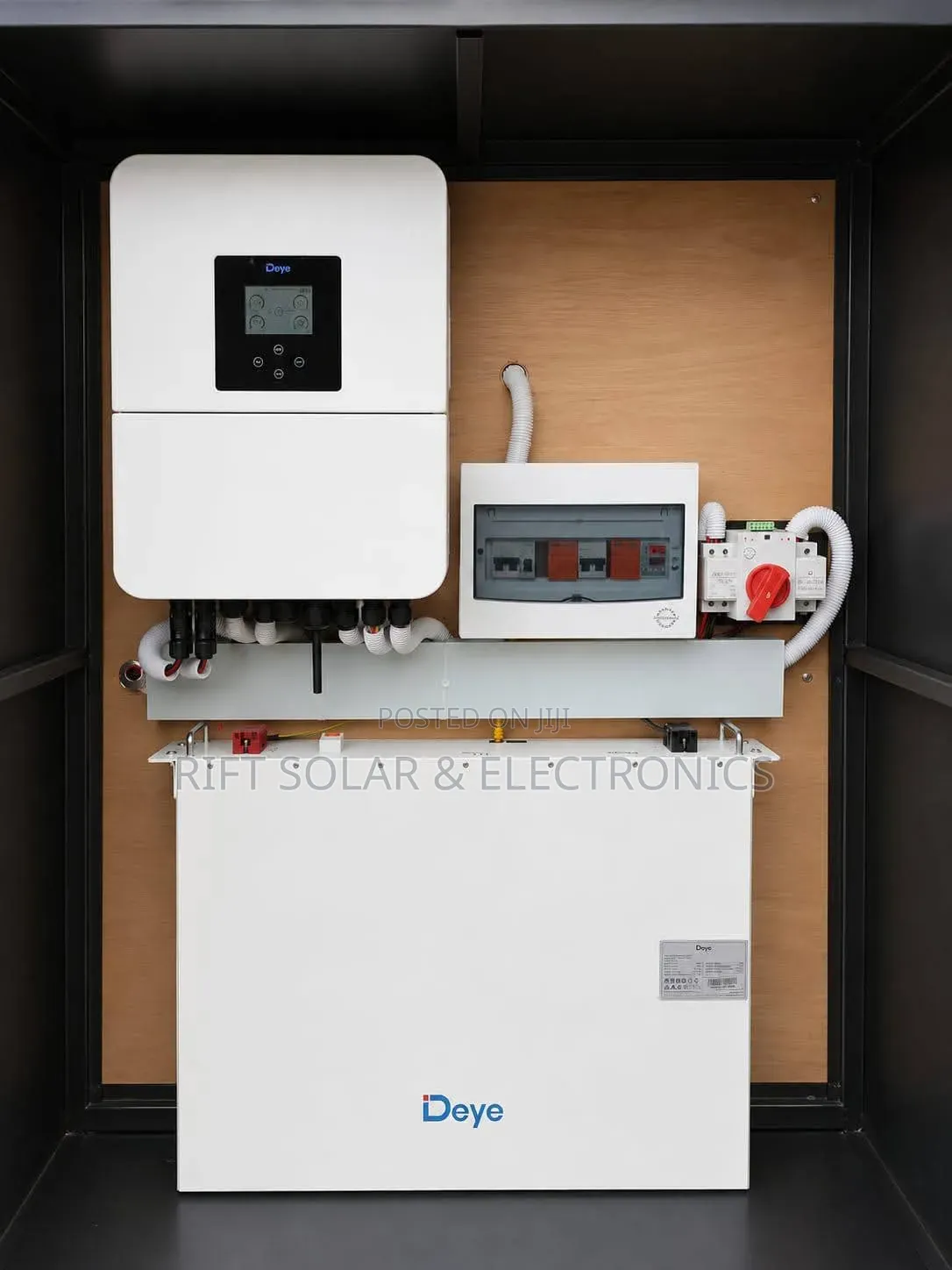 Deye 10.24 KWH - 51.2v High Quality Rack Lithium Battery 6000 Cycle